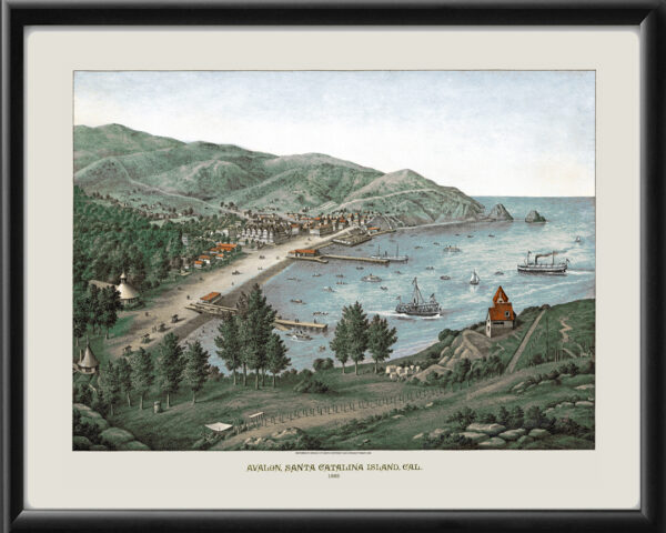 Avalon - Santa Catalina Island 1885 TM