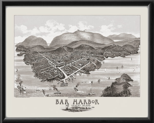 Bar Harbor ME 1886 Morris TM