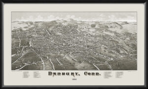 Danbury CT 1884 Burleigh tm