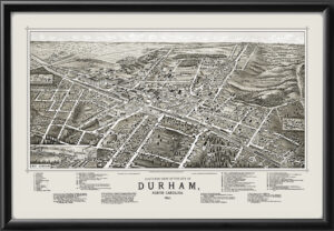 Durham NC 1891 Burleigh