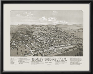Honey Grove TX 1886 TM