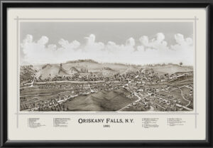Oriskany Falls, N.Y. L.R. Burleigh 1891 TM