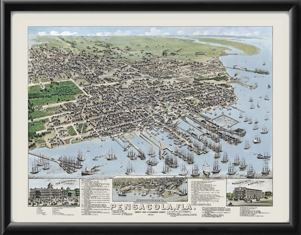 pensacola-fl-1885-vintage-city-maps