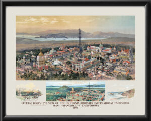 San Francisco CA 1893 Midwinter International Exposition 1893 Charles Graham TM