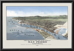 San Pedro CA 1897 Crocker TM