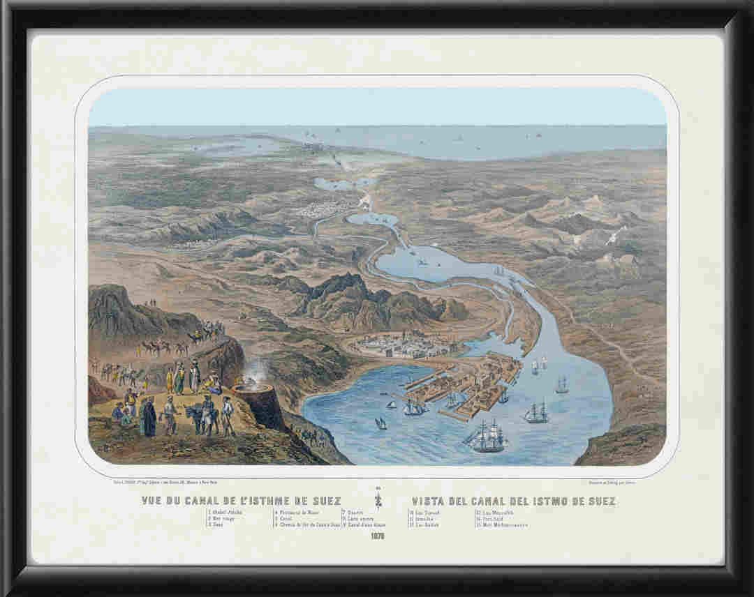 Suez Canal Map / H7sxf3w0mgfl9m - elifcektaki-wall