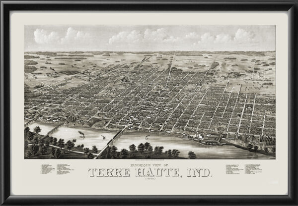 Terre Haute IN 1880 Beck & Pauli