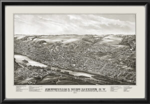 Amsterdam & Port Jackson NY 1881 HHRowleyTM