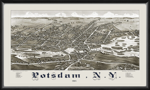 Potsdam NY 1885 TM