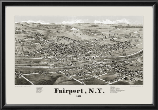 Fairport NY 1885 LRBurleigh TM