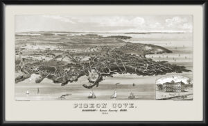 Pigeon Cove, Rockport MA 1860 GeoWalker Tm