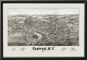Canton NY 1885 LR Burleigh Tm