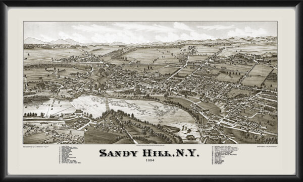 Sandy Hill NY 1884 TM