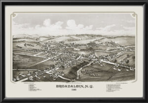 Broadalbin NY 1880 Lucien R. Burleigh TM