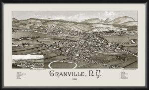 Granville NY 1886 Lucien R. Burleigh Tm