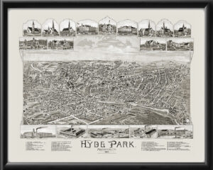 Hyde Park - Boston - MA 1890 OH Bailey TM