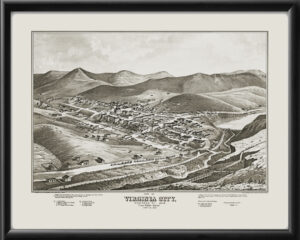 Virginia City MT 1875 Eli Sheldon Glover TM