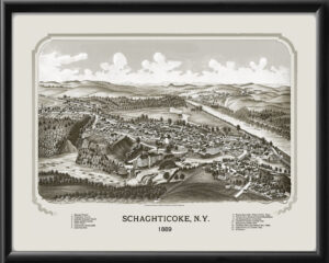 Schaghticoke NY 1889 LRBurleigh TM