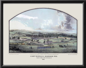 Madison WI 1864 Camp Randall - Louis Kurz TM