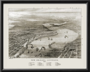 New Orleans LA 1863 J.Wells Tm