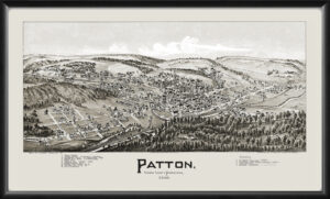 Patton PA 1900TMFowler24 tm Birds Eye View Map