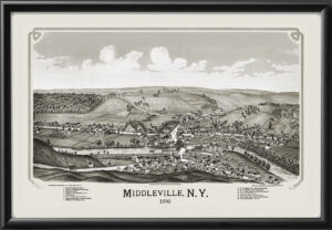 Middleville NY 1890 Lucien r. Burleigh TM