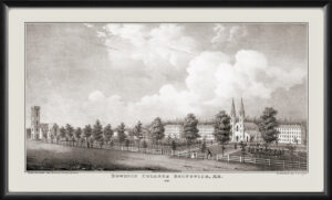 Bowdoin College Brunswick ME 1845 Fitz Henry Lane TM
