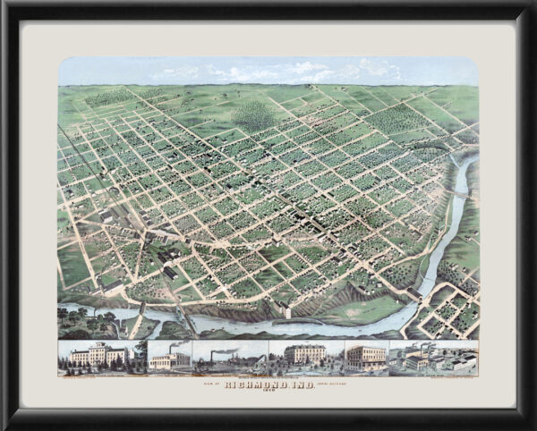 Richmond IN 1871 Nordyke & PersonettTM
