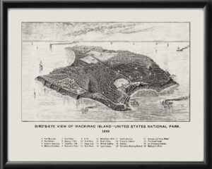 Mackinac Island 1890 Van Leyen TM