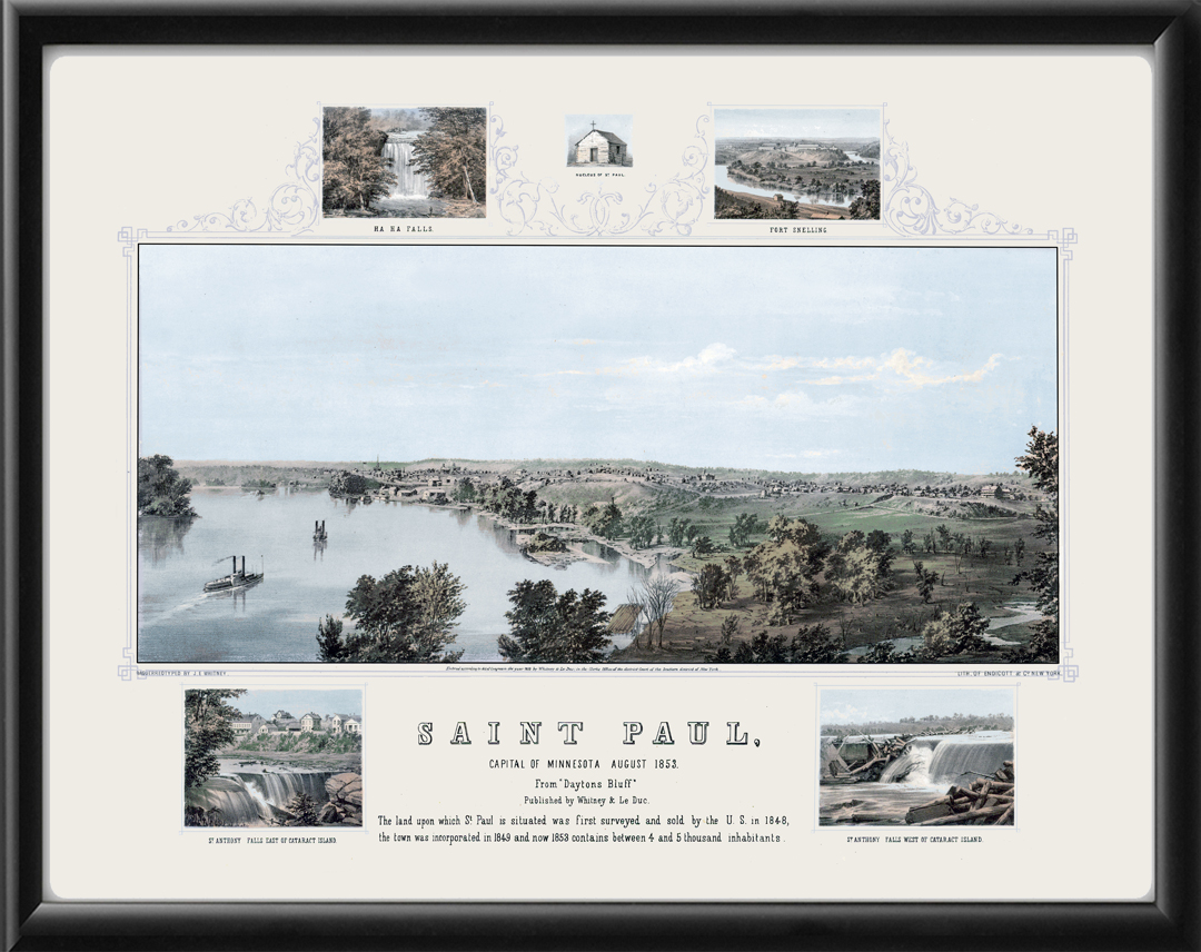 Saint Paul Maps, Minnesota, U.S.