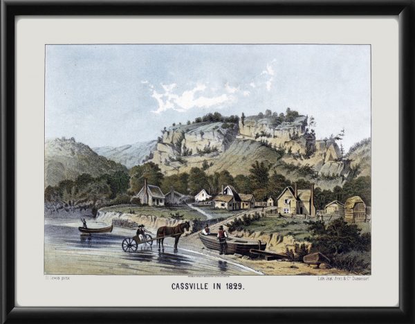 Cassville Wisconsin 1829