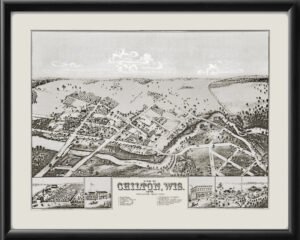 Chilton WI 1878 Henry Wellge TM Map