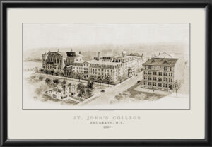 St. John's College Brooklyn NY 1909 TM