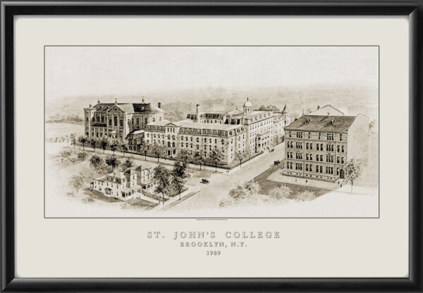 St. John's College Brooklyn NY 1909 TM