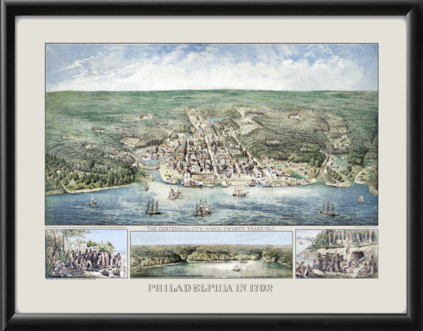 Philadelphia PA 1702 Color Map