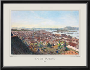 Rio de Janeiro from Castile 1852 Alfred MartinetTM