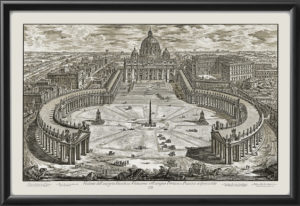 St. Peter's Basilica 1775 Map