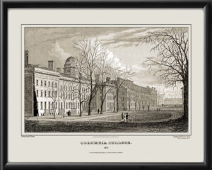 Columbia College New York City 1831 Alexander Jackson Davis TM