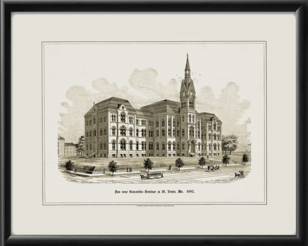 Concordia Seminary St. Louis MO 1882 Chas. F. May Architect TM