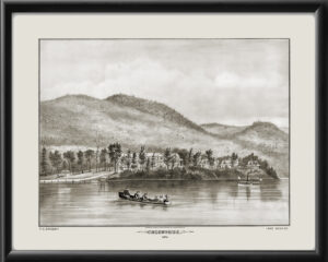 Crosbyside, Lake George NY 1876