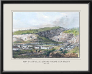 Fort Defiance at Canoncito Bonito 1854