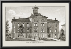 Kansas Wesleyan University Salina, Kansas L.H. Everts & Co 1887 TM