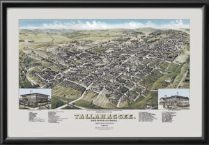 Tallahassee FL 1885 Color