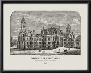 University of Pennsylvania 1876 - Departments of Arts and Science