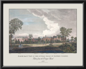 Harvard College 1823 (Color) by Alvin Fisher