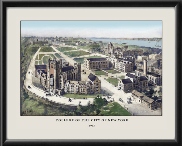 City College of New York 1908 H. M. Pettit Color TM