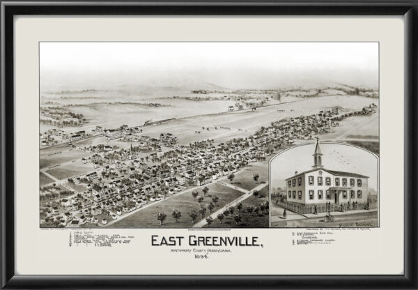 East Greenville PA 1894 TM Fowler TM